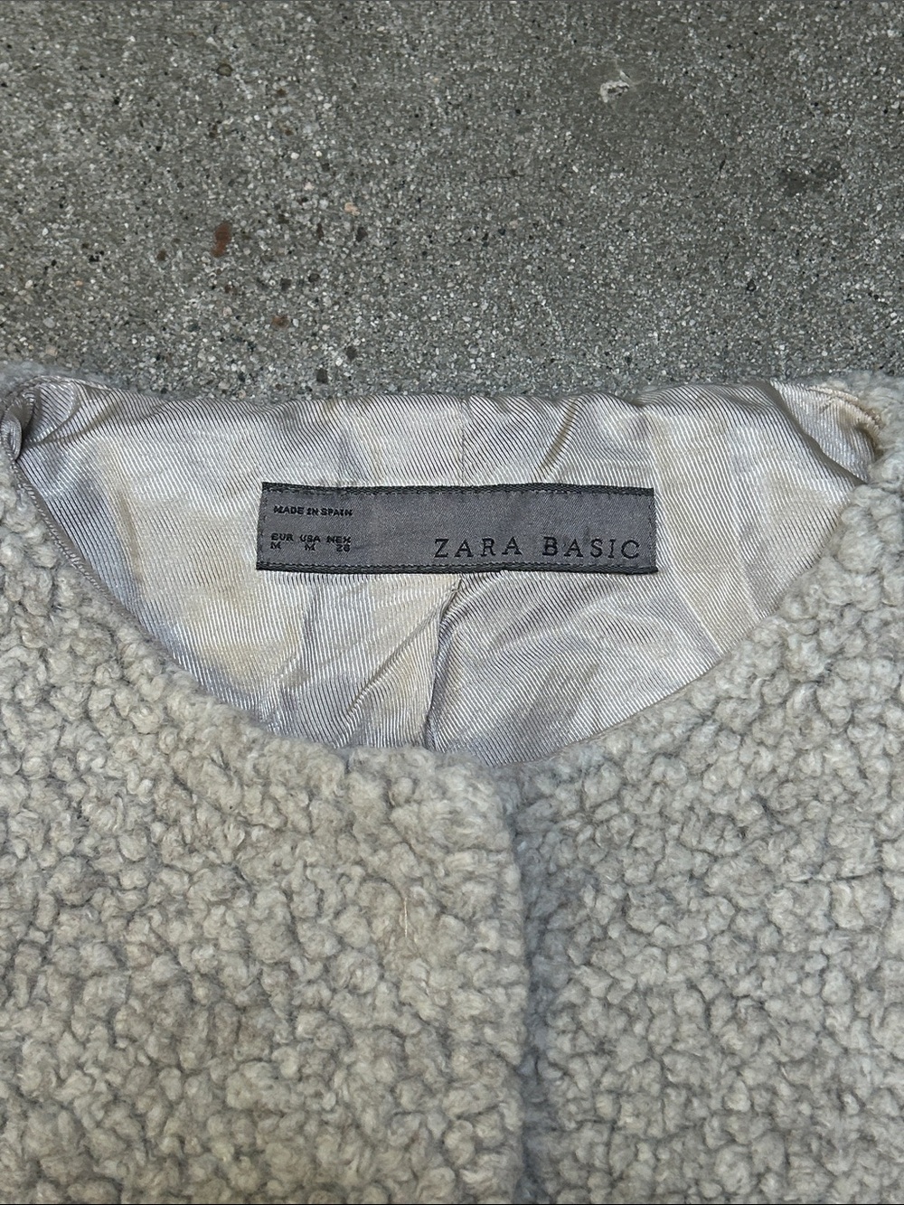 Women’s Zara Sherpa Button Jacket - Picture 8 of 10
